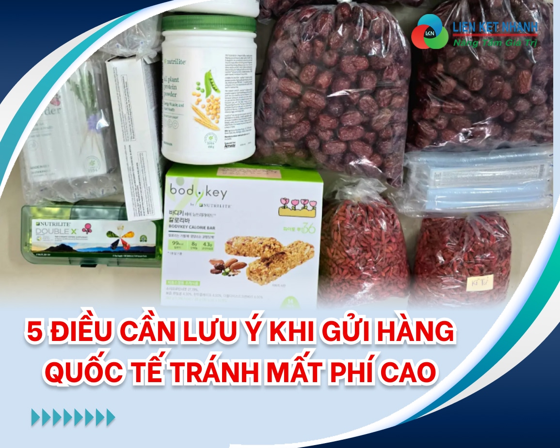 5 điều cần lưu ý khi gửi hàng quốc tế tránh mất phí cao