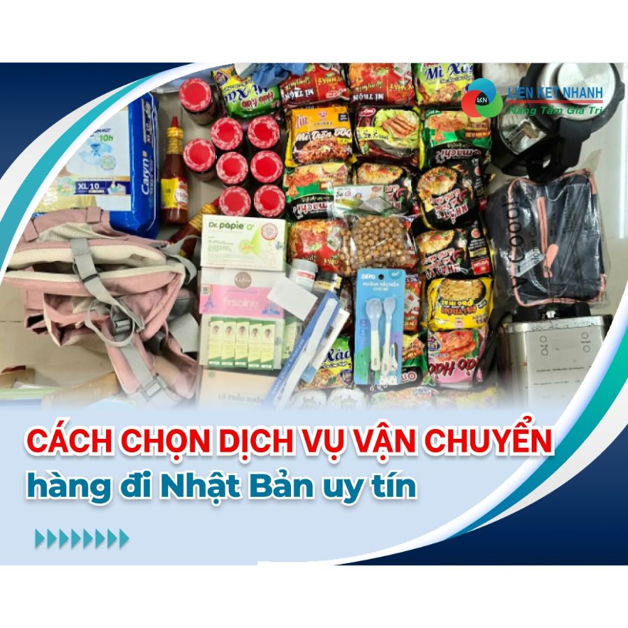 Cách chọn dịch vụ vận chuyển hàng đi Nhật Bản uy tín