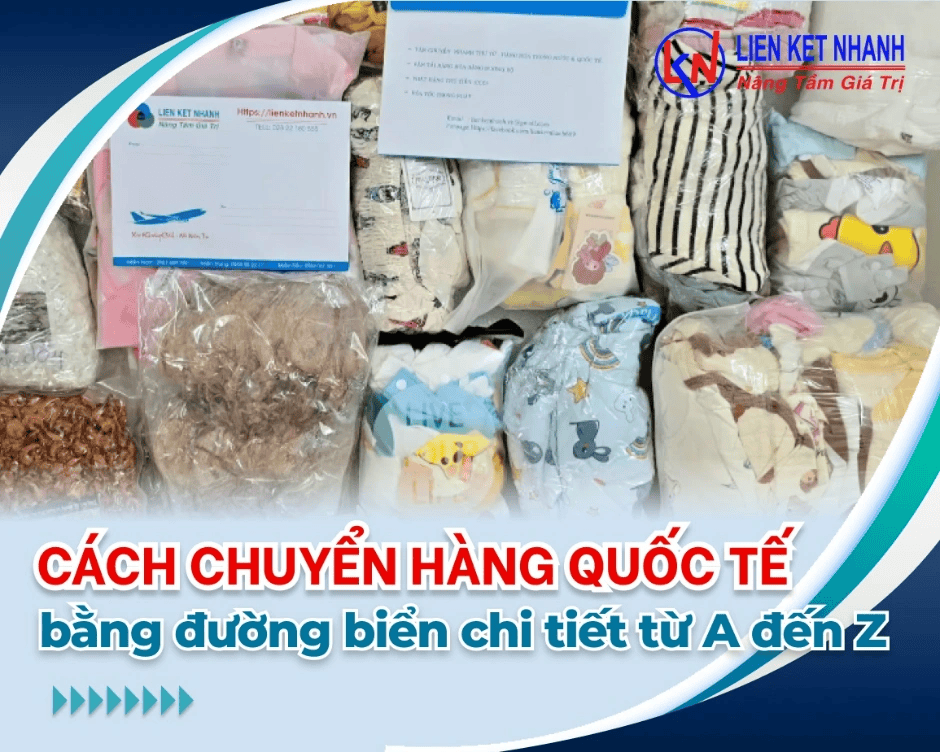 Cách chuyển hàng quốc tế bằng đường biển chi tiết từ A đến Z