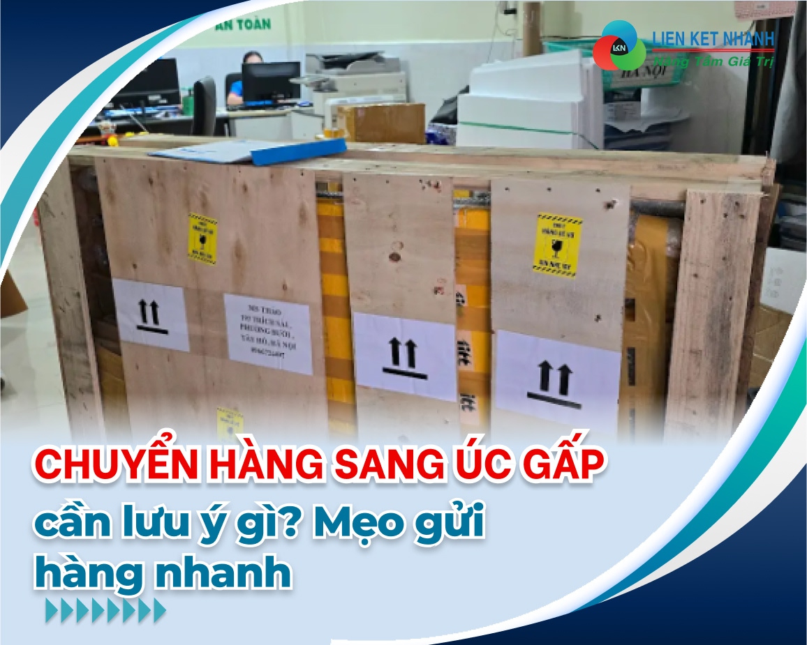 Chuyển hàng sang Úc gấp cần lưu ý gì? Mẹo gửi hàng nhanh