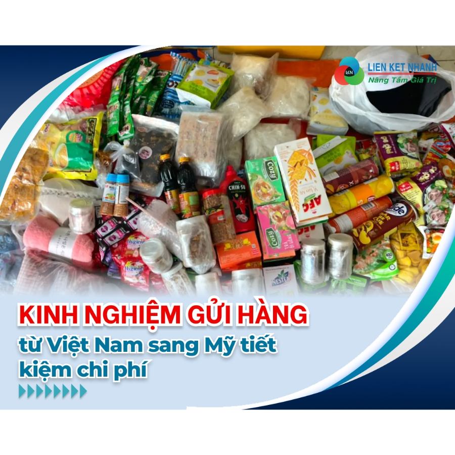 Cách gửi hàng từ Việt Nam sang Mỹ tiết kiệm chi phí