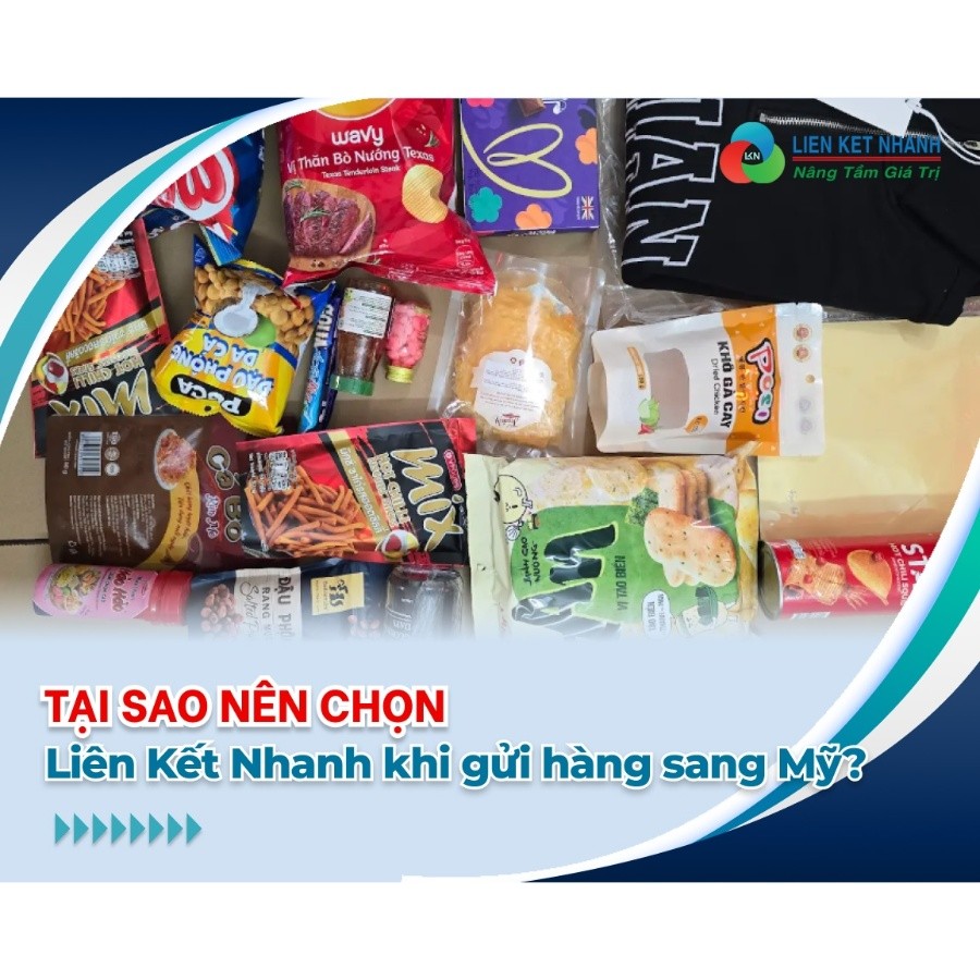 Tại sao nên chọn Liên Kết Nhanh khi gửi hàng sang Mỹ?
